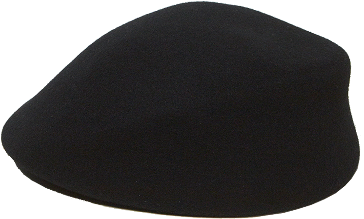 Banner Library Beret Transparent Black Wool - Beanie (1345x898)