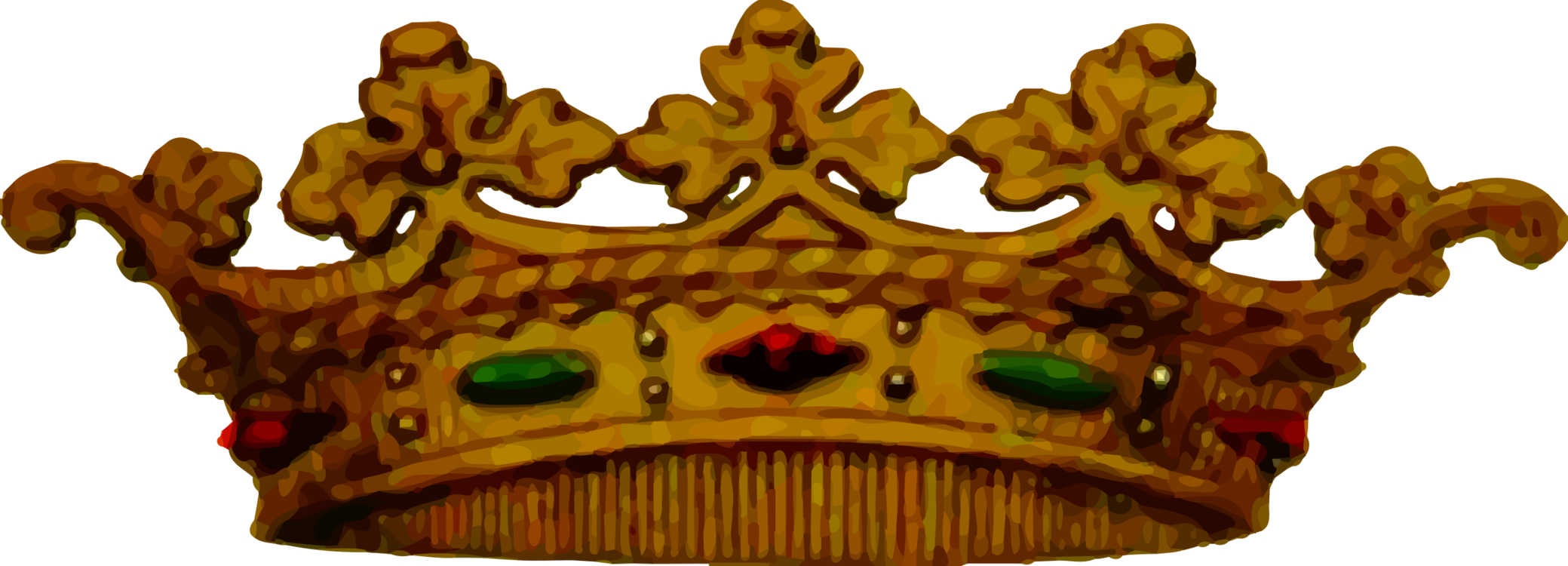 Crown King Jewellery Gemstone Monarch - Reinas Con Frases (2079x750)