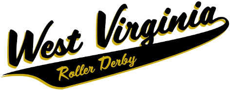 West Virginia Roller Derby - Calligraphy (500x500)