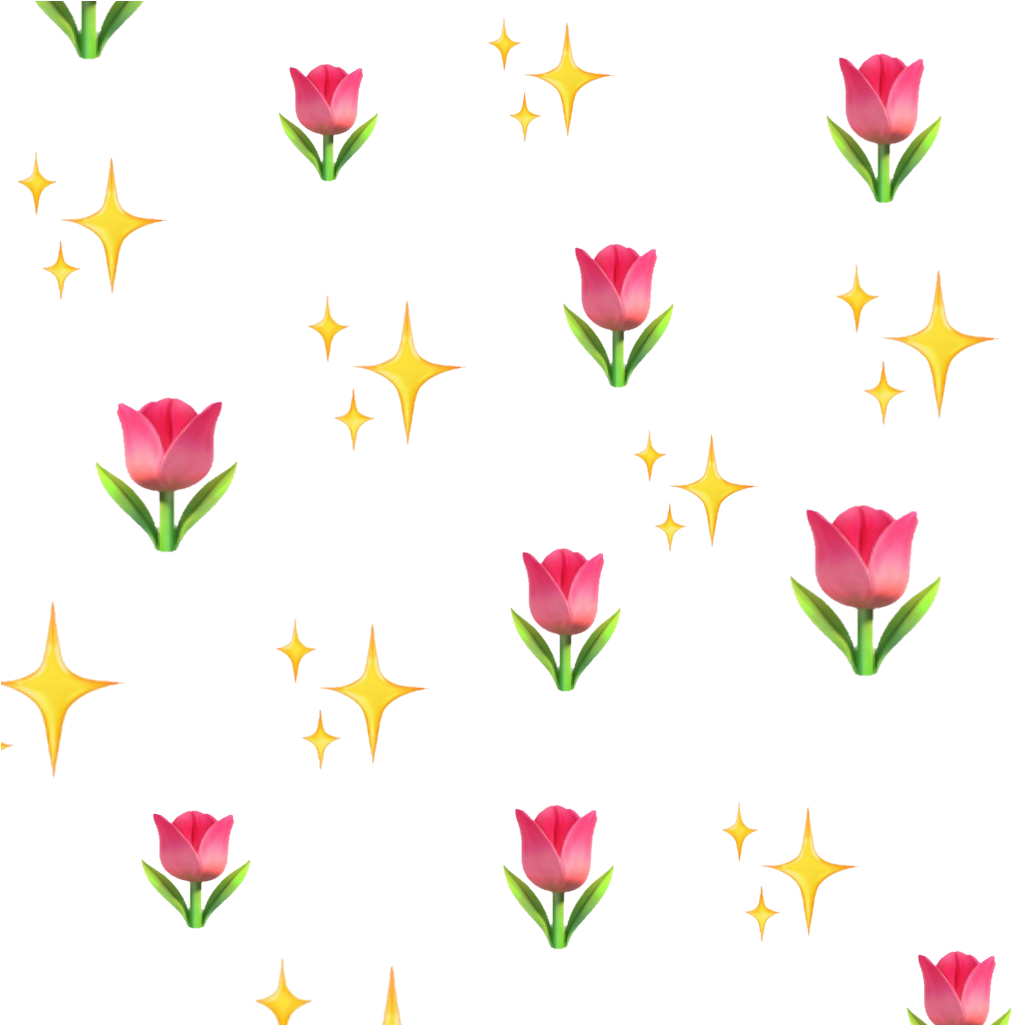 #flowers #png #sparkle #shine #emojis #yellow #pink - Pink Emojis Png (1024x1024)