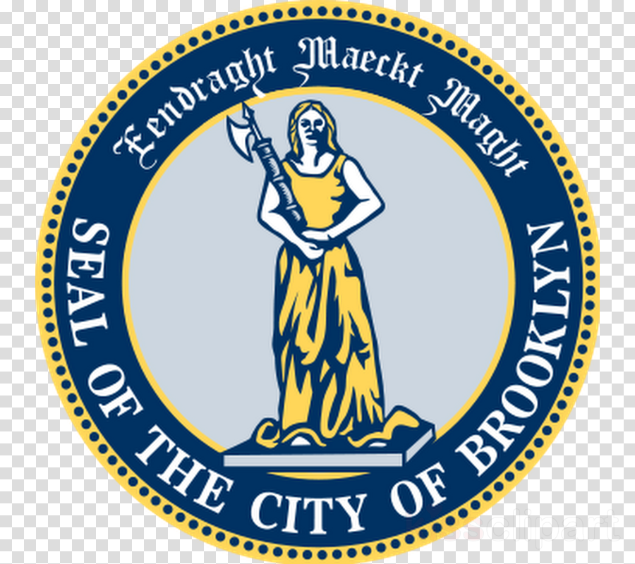 City Of Brooklyn Seal Clipart Manhattan Downtown Brooklyn - New York State Seal (900x800)