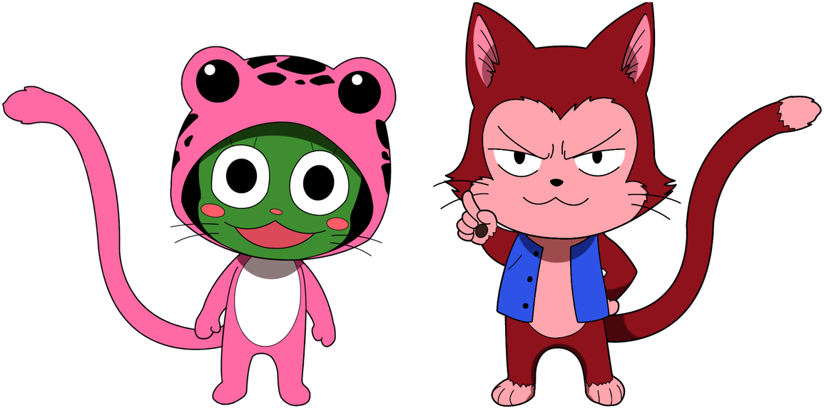 Frosch And Lector By Jeth-villar - Fairy Tail Frosch And Lector (1225x652)