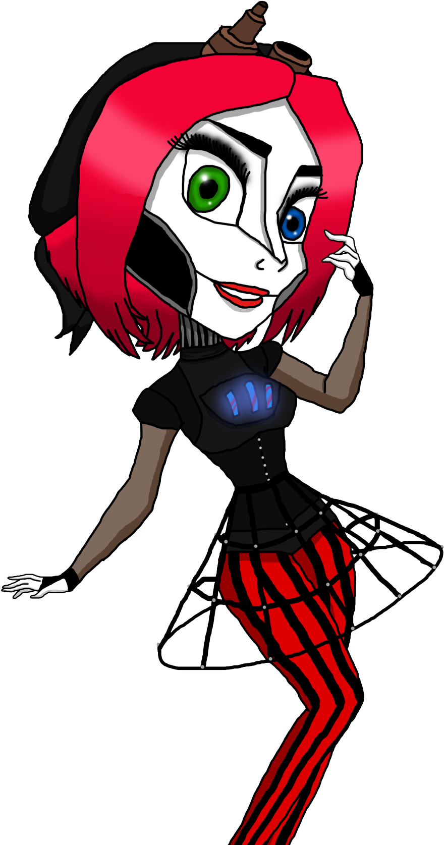 “i Love Rabbit's Outfit In The New Music Video - Cartoon (1280x1686)