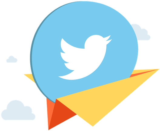 Most Of Your Acquired Followers Will Arrive From Asia, - Twitter Iphone Logo Png (572x458)