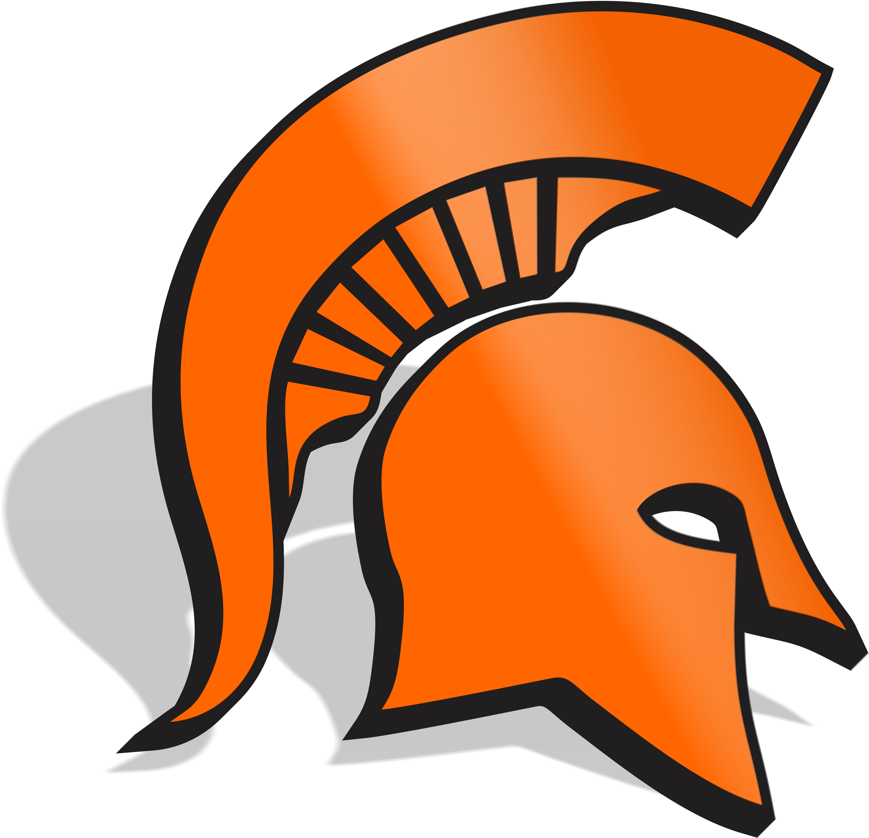 Scarborough High School Spartans Logo - Vista Grande High School Logo (3377x2777)