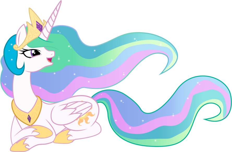 Princess Celestia By Sparkponies On Deviantart - My Little Pony Princesa Celestia Png (900x583)