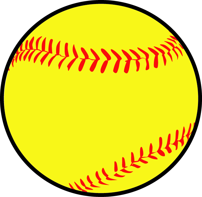 Softball Camp - Clip Art Baseball Ball (659x643)