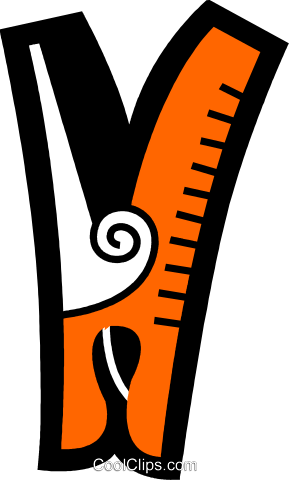 Clothes Pins Royalty Free Vector Clip Art Illustration - Clothes Pins Royalty Free Vector Clip Art Illustration (289x480)