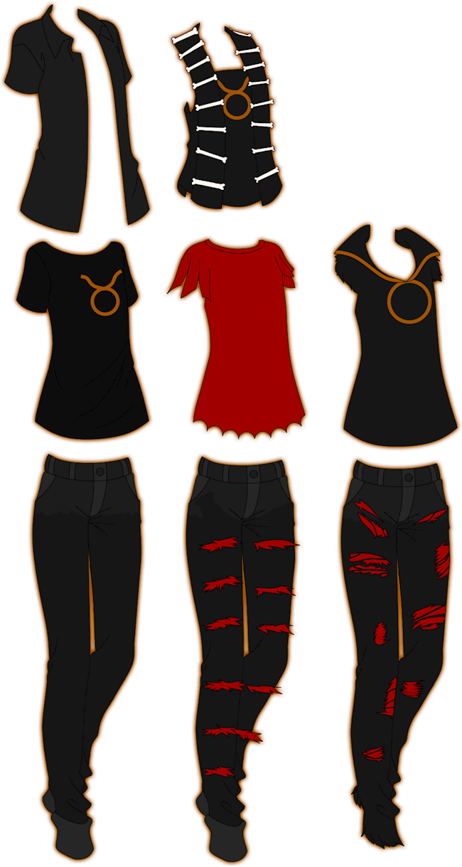 Taurus Clothes - Girl (650x1219)