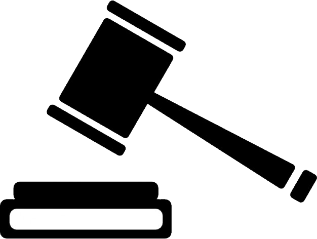 Gavel Png - Laws Icon Png (626x472)