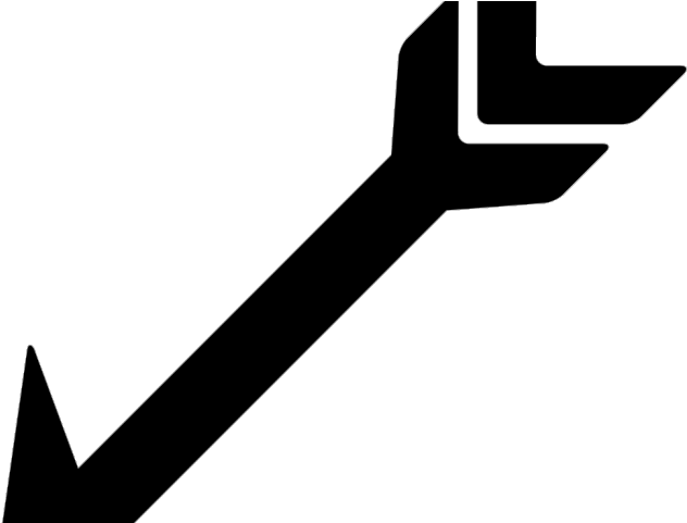 Indian Clipart Arrow - Pfeil Nach Links Unten (640x480)