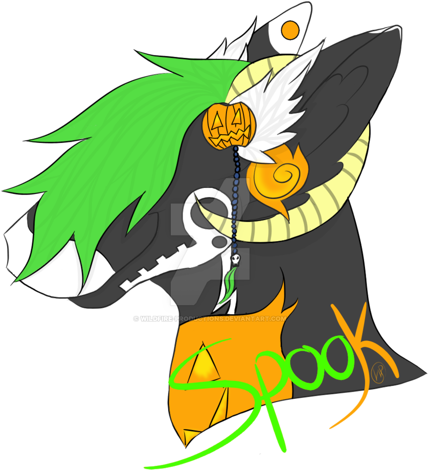 Spook Badge By Productions On Deviantart Wildfireproductions - Cartoon (900x961)