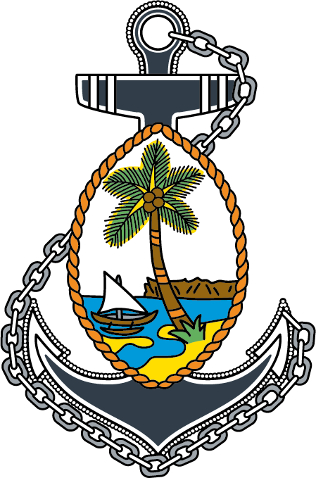 Uscg Guam Area Chief's Mess - Emblem (449x679)