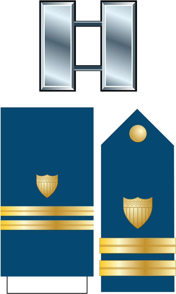 Uscg O-3 Insignia - Us Navy Commander Insignia (597x1023)