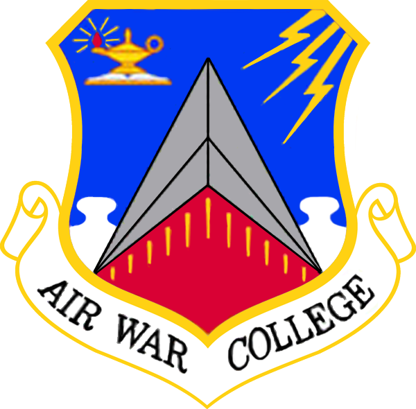 Air Command And Staff College Is A 10-month Master's - Air War College Logo (600x590)