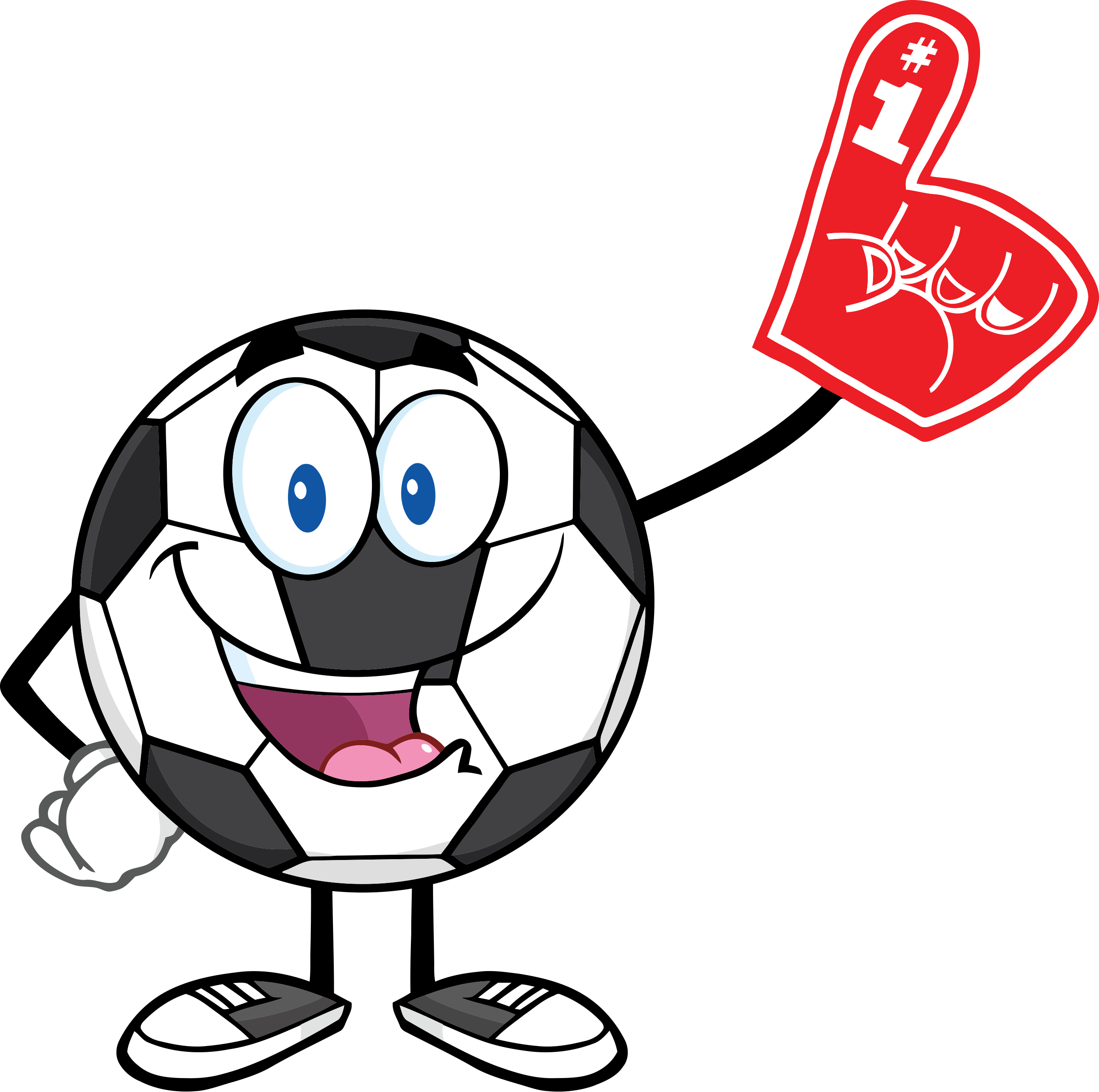 My Son Harley, Aged 7 Went For One Day To See If He - Soccer Ball Cartoon Clipart (2680x2664)