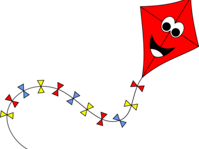 Red Kite Clipart Orange Colour Object - Clip Art Red Kite (640x480)