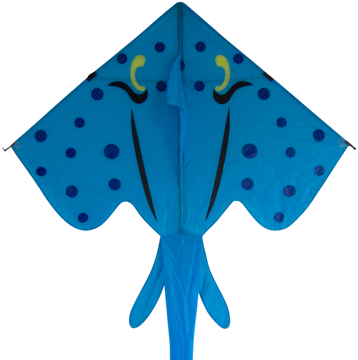 Clipart Kite Blue Kite - Construction Paper (780x723)