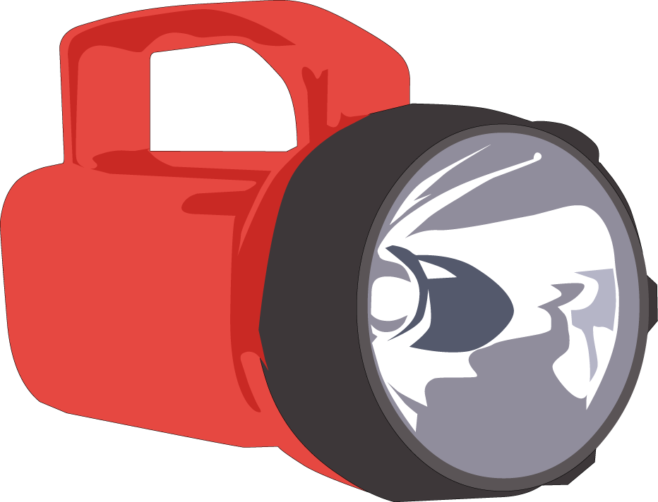 Electric Torch Clipart - Electric Torch Clipart (932x712)