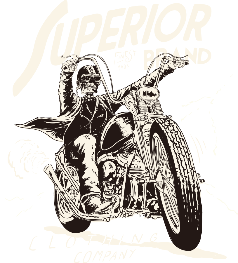 T-shirt Vector Motorcycle Skull Download Hq Png Clipart - Vector Graphics (815x901)
