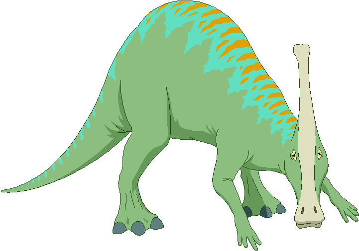 Clipart Info - Parasaurolophus (732x517)