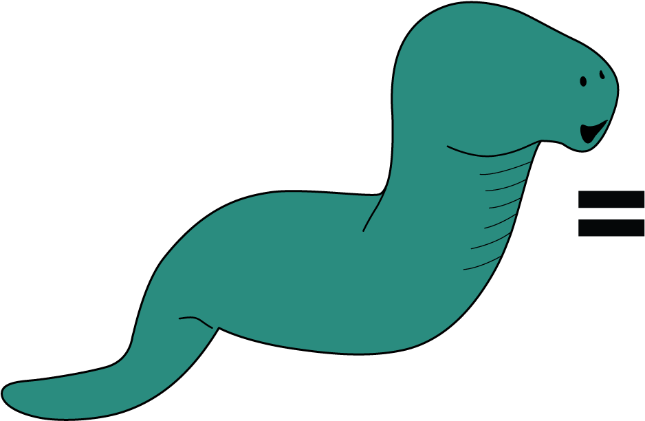 Dee Dee The Long Neck Dino - Illustration (1000x1000)