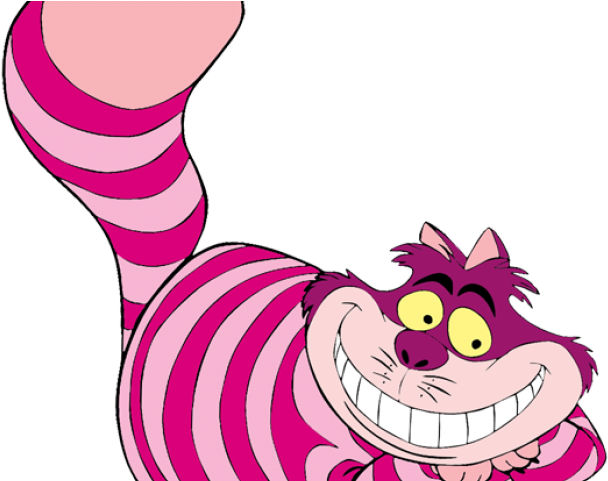 Cheshire Cat Clipart Tail - Mad Hatter Clip Art (640x480)