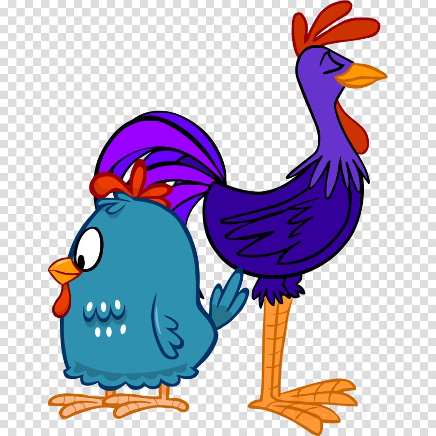 Galo Carijo Clipart Rooster Chicken Clip Art - Transparent White Balloon Png (900x900)