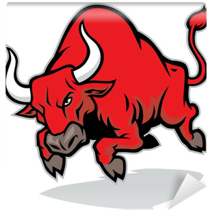 Dibujo De Un Toro Enojado (400x400)