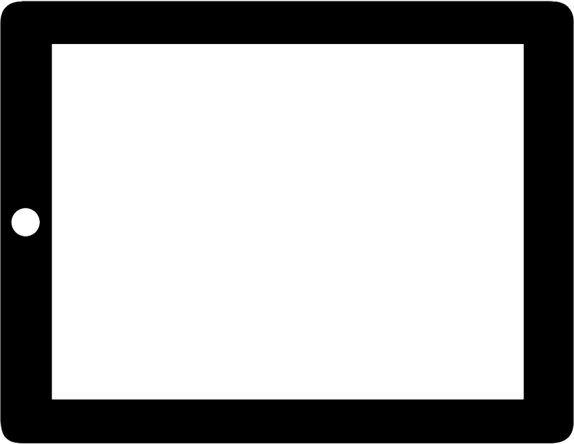 Spring Summer 2014 Pre Collection - Blank Ipad Screen Png (836x646)