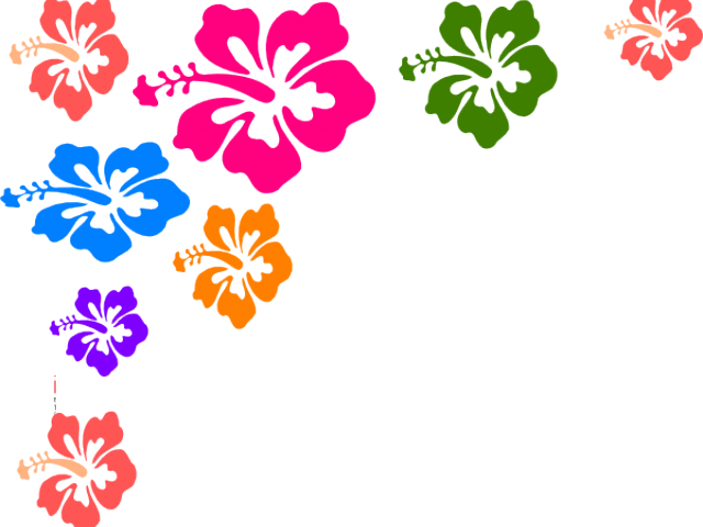 Colours Clipart Floral - Colour Flower Line Art (640x480)