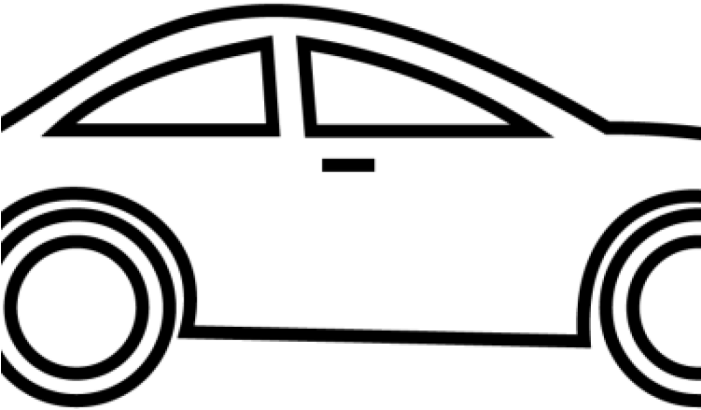 Car Png Black And White - White Car Clipart Png (700x700)