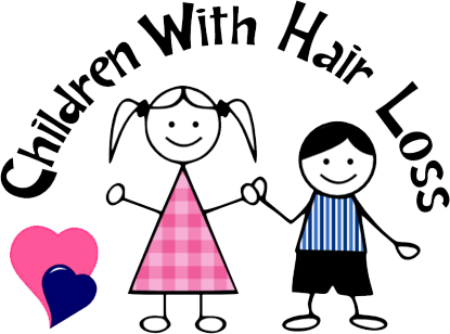We Help Each Child Through The Process Of Feeling And - Children With Hair Loss Logo (415x308)