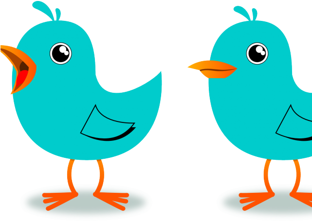 Bluebird Clipart Pretty Bird - Two Little Dickie Birds Clipart (640x480)