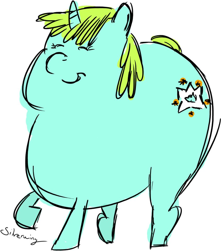 Artist Silverwing Color Fat Female Safe Ⓒ - Cartoon (920x1024)