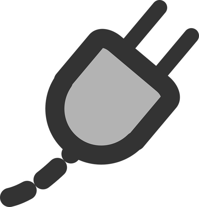 Plug Connector Power - Connector Clipart (693x720)