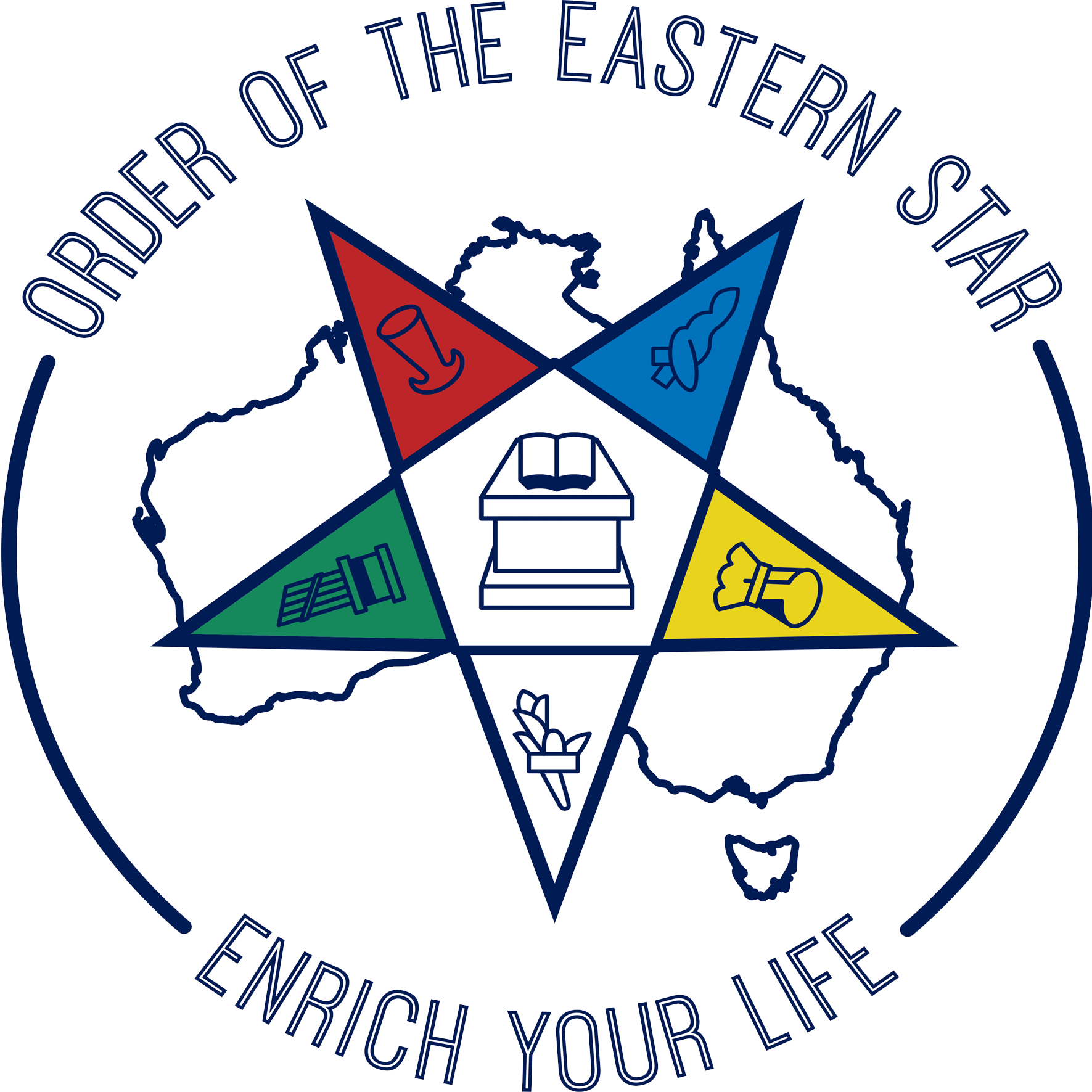Oes Austra - Ia - Order Of Eastern Star Brisbane (1771x1771)