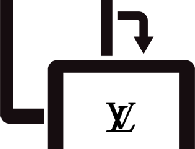 Louis Vuitton Clipart Monogram Art - Louis Vuitton (629x481)