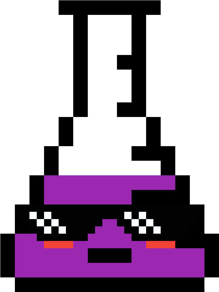 Thirsty - Dessin Photo De Pixel Art Facile (1200x1200)