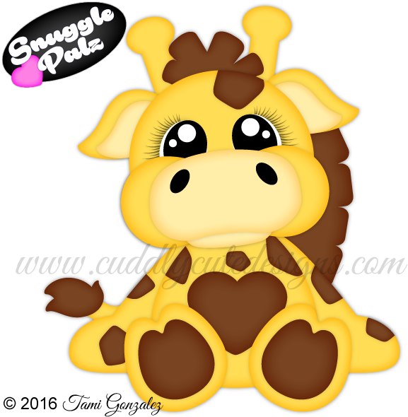 Snuggle Palz Giraffe - Drawing (600x600)