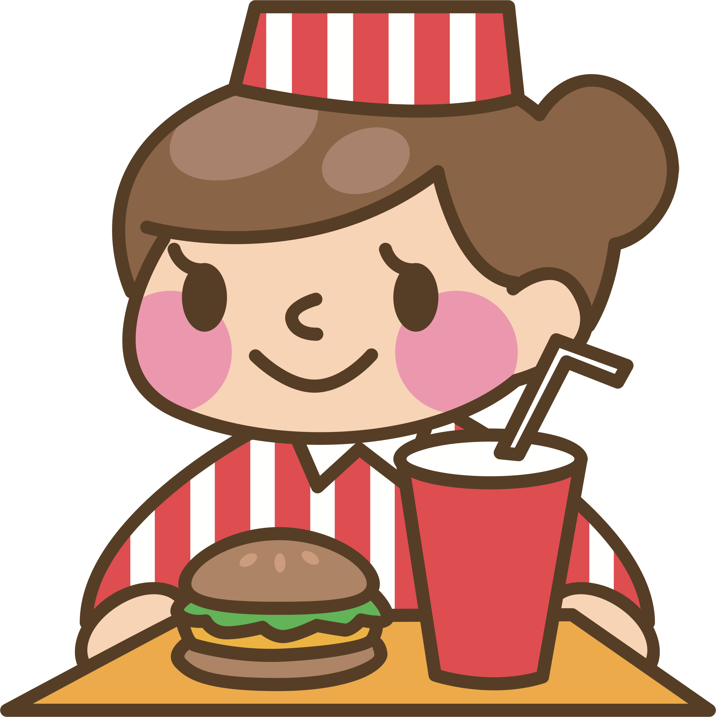 Big Image - Cashier Cartoon (2378x2380)