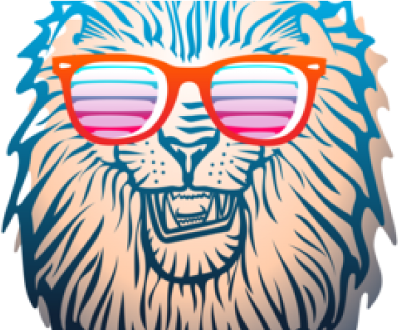 Leo Clipart Lion Roar - Head Lion Svg (640x480)