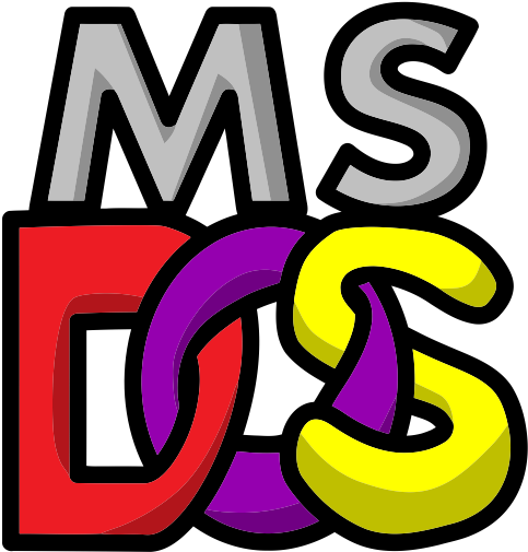 Sistema Operativo Ms Clipart Ms-dos Operating Systems - Ms Dos Logo Png (500x533)