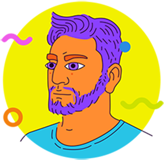 Co Founder At Oneroof - Illustration (383x389)