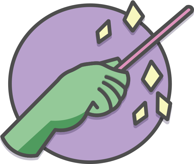 The Wand Creating Sparkles Could Represent Actual Magic - Illustration (1200x700)