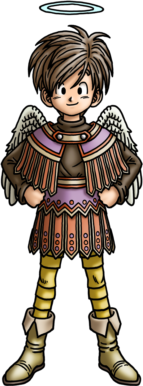 Latest Dragon Quest Ix - Dragon Quest 9 Main Character (800x1497)