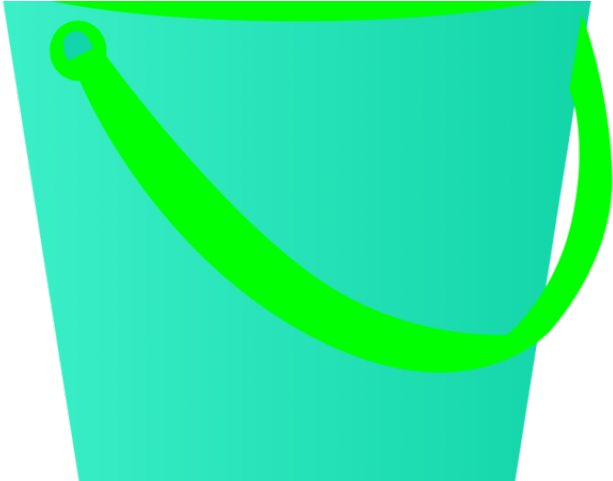 Bucket Clipart Green Sand - Bucket Clipart Green Sand (640x480)