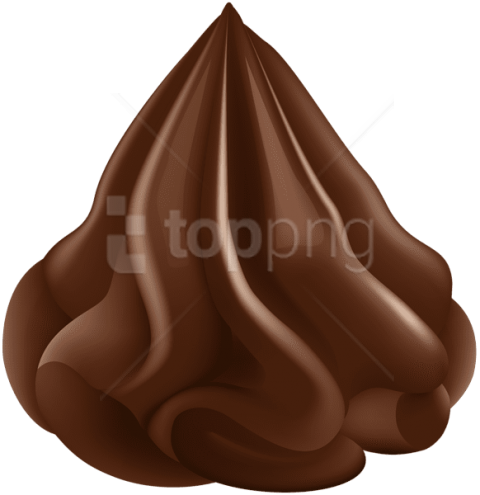 Free Png Download Chocolate Top Cream Clipart Png Photo - Chocolate (480x495)