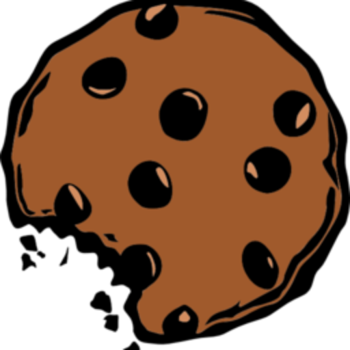 Jpg Freeuse Monster Biscuits Black And White Clip Art - Cookie Clipart Transparent Background (512x512)