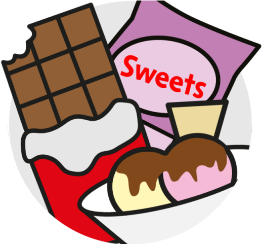 Chocolate Clipart Sugary Food - Cartoon Chocolate Bar Png (640x480)